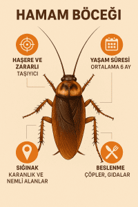 Hamam Böceği İlaçlama hamam böceği