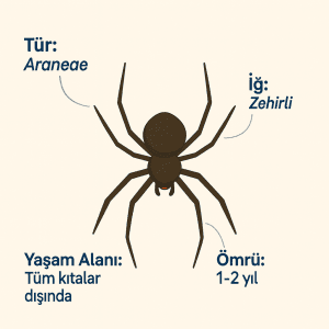 Örümcek İlaçlama örümcek